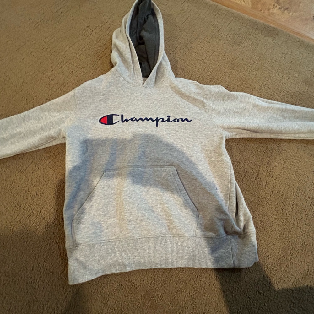 Kid’s Champion sweatshirt, worn, medium